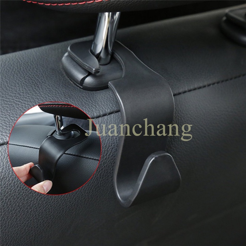 1 / 2 / 4pcs Kait Gantungan Tas Multifungsi Untuk Sandaran Kepala Jok Mobil