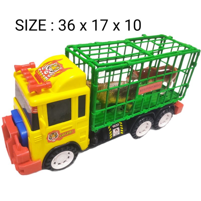 Mainan Anak Mobil Truck Hewan GBK 3014 KR Animal Truck Friction