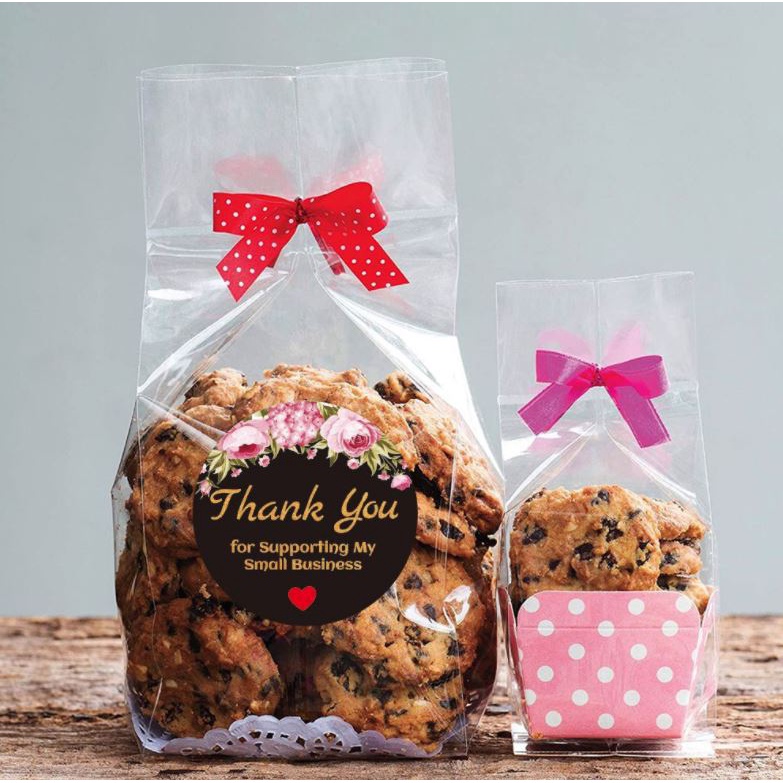 

Sticker Stiker Roll Label Cookies THANK YOU 22