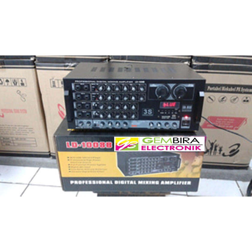 Power mixer ATL 8 Channel LD-1008B