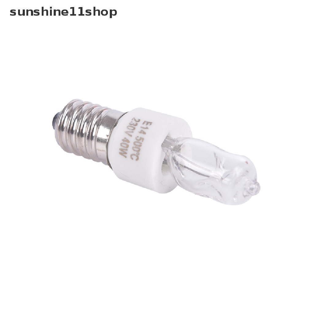 Sho Bohlam Lampu Halogen E14 Tahan Suhu Tinggi Aman Untuk Microwave / Oven