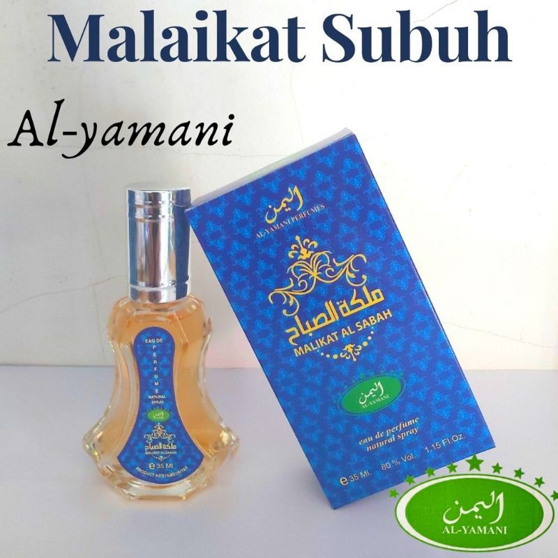 Parfum Arab Al Yamani Spray 35ml Aroma Malaikat Al Sabah