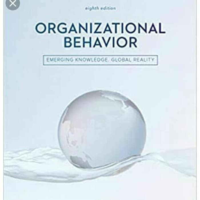 

buku Organizational behavior 8th eighth edition mcshane von glinow 8