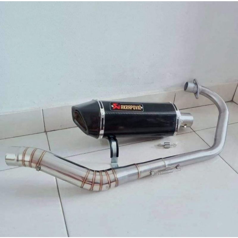 knalpot Akrapovic PNP montor GTR, CBR150R,