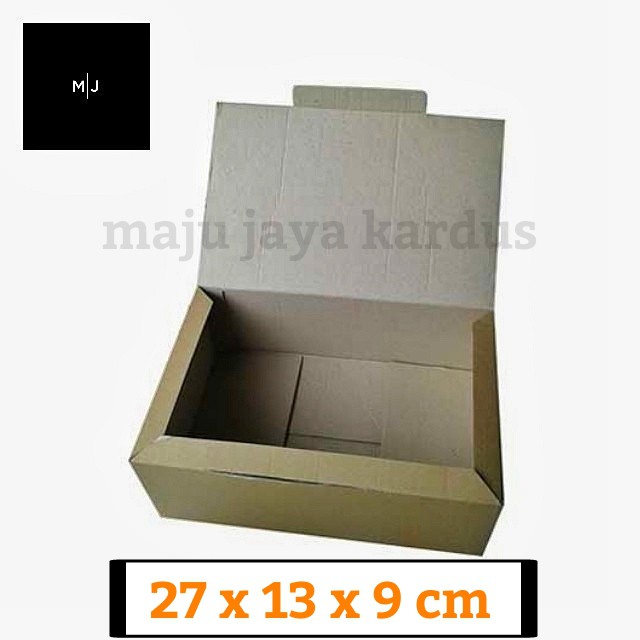 

Bijian/ 1 PCS Kardus Polos Karton Kotak Packing Sepatu Aksesoris Polos Ukuran 27x13x9 CM (Danza)