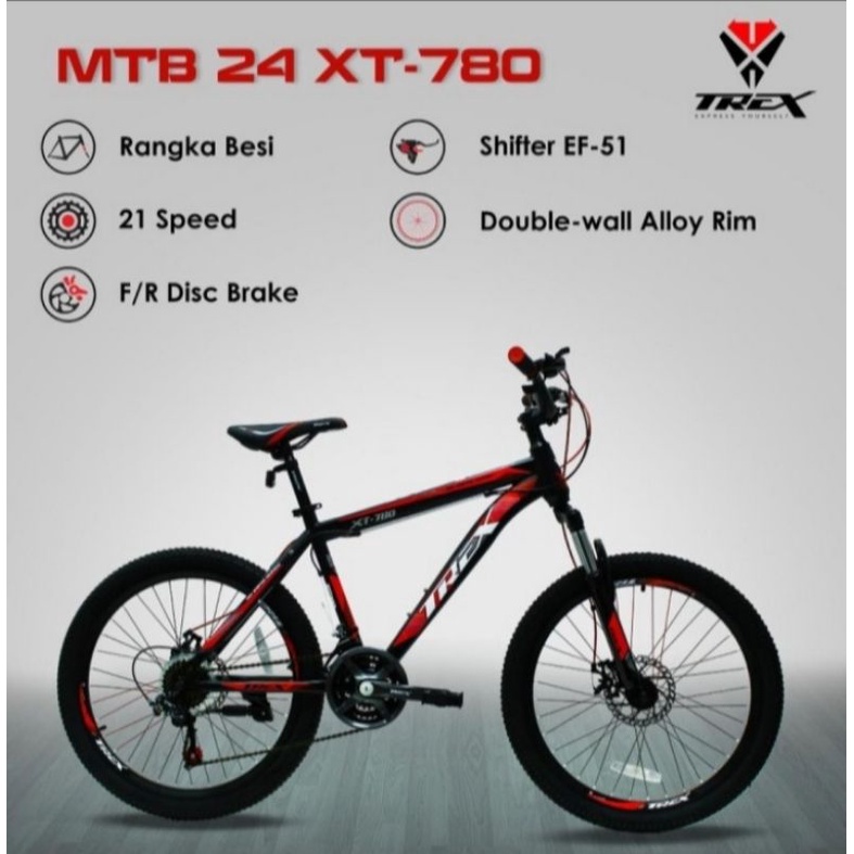Sepeda Gunung/MTB Trex 24 XT-780
