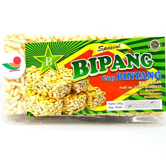 

Ready Oke] Bintang Bipang Spesial 100Gr | Jipang Pang Beras Kotak Manis Pasuruan