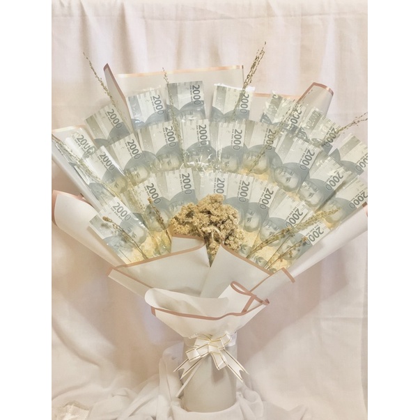 bucket uang 50k pecahan 2000