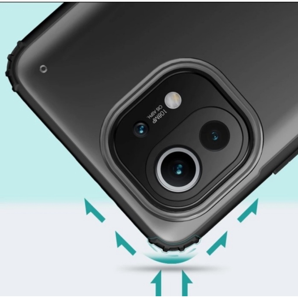 Frosted TRITONE Anti Crack XIAOMI MI 11 LITE MI 11 lite case cover
