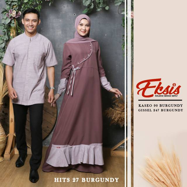 SARIMBIT SEPLY HITS 27 BURGUNDY | GISSEL 247 BURGUNDY | KASEO 90 BURGUNDY | GAMIS TERBARU