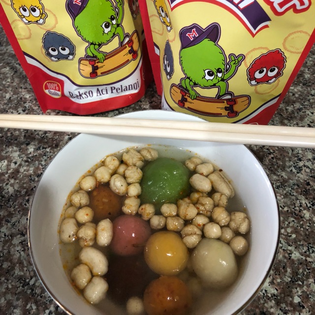 

Bakso aci pelangi ISI instant jakarta. Monster bocil