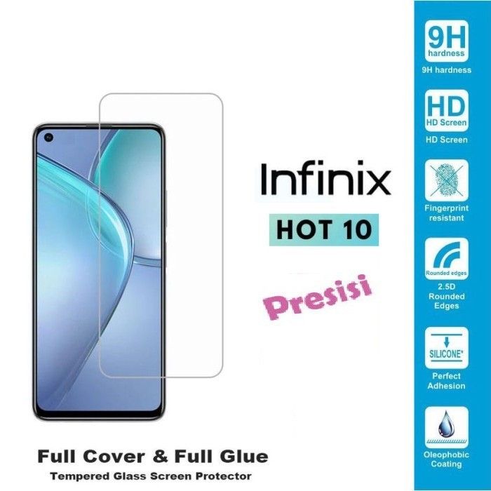 TEMPERED GLASS INFINIX NOTE 30 12 10 PRO / HOT 30i 20 10 HOT 10 PLAY anti gores kaca FULL BENING