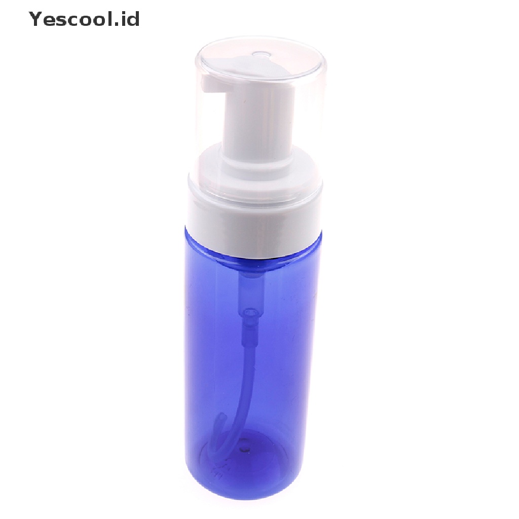 Botol dispenser Sabun Kosong Bahan Plastik Warna Biru Ukuran 150Ml Untuk travel