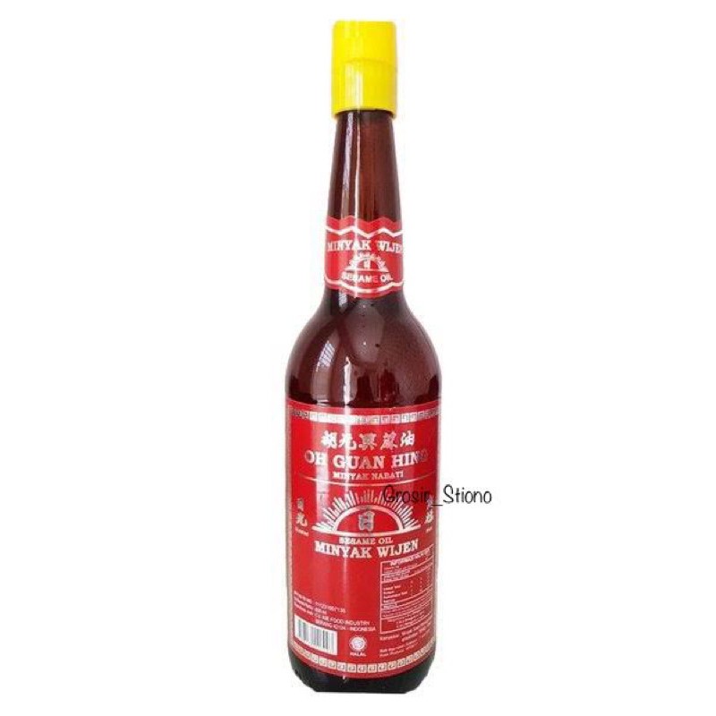 

Minyak Wijen Oh Guan Hing 600ml/Minyak Wijen Cap Matahari