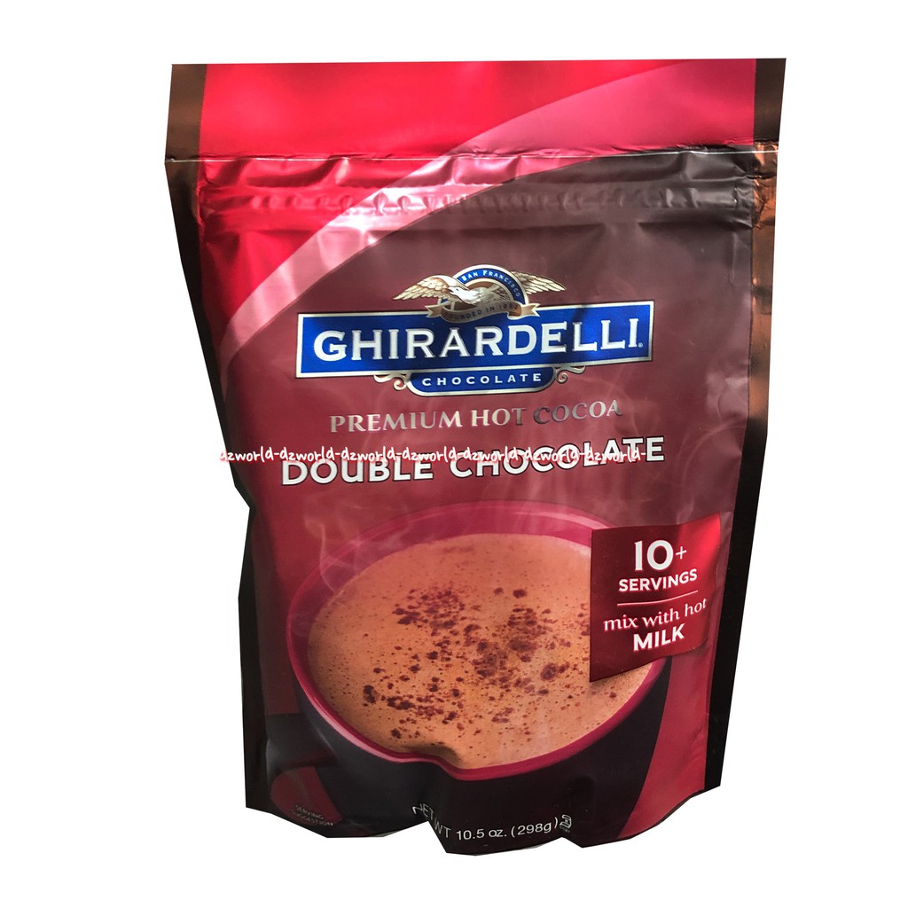 Ghirardelli Chocolate Double Chocolate 200gr Minuman Coklat Instan