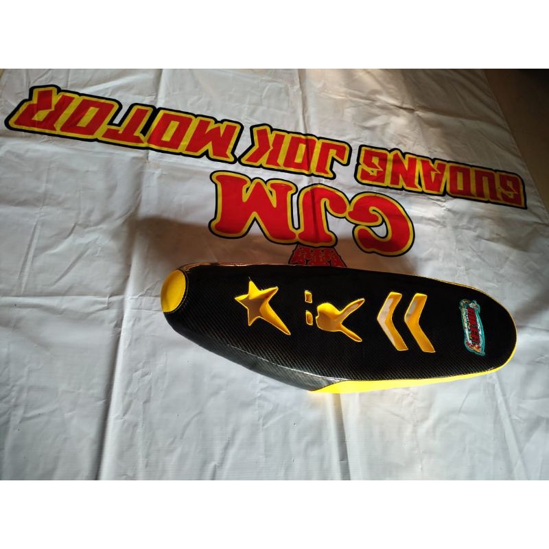 Jok Vega R New Modifikasi Lubang Biker Karbon