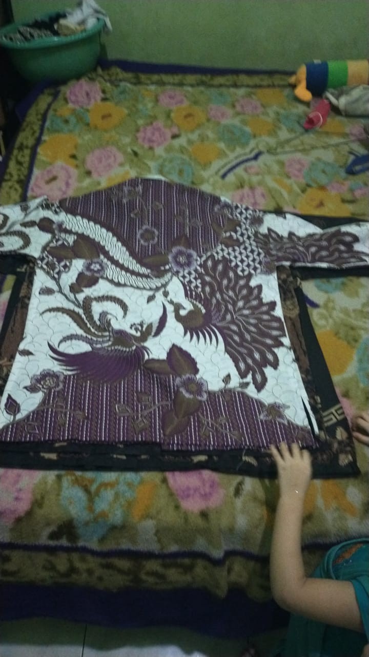Joglo Ungu Baju Lilac Kemeja Batik Pria Lengan Panjang Terbaru Original Batik Pria Lengan Panjang Mo