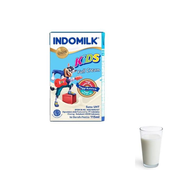 

Terjangkau Indomilk Susu UHT Kids Full Cream Plain 115mlx40 ✓