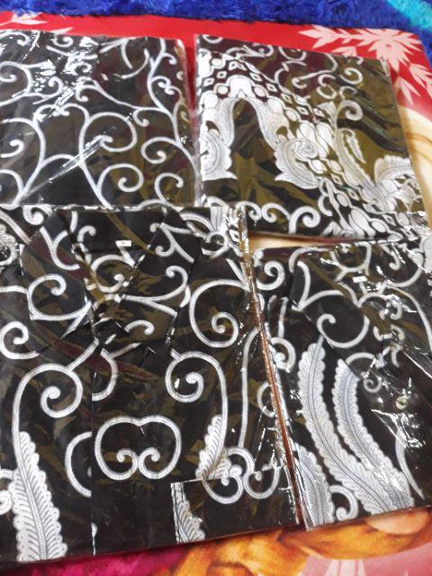 Batik Couple Keluarga Sania Ruffle Ori Ndoro Jowi Dnt Ulir Putih