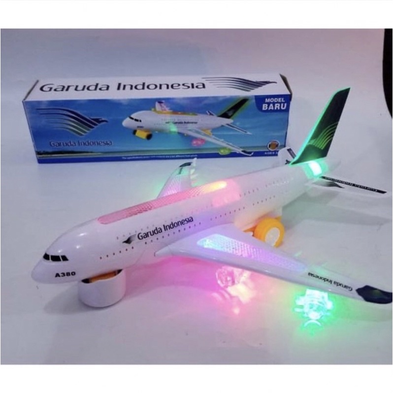 Mainan Anak-Mainan Pesawat Garuda Indonesia A380