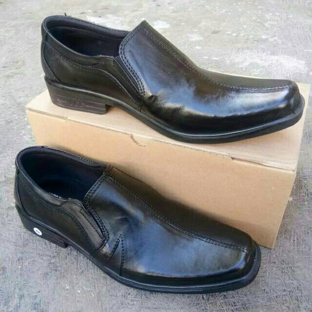 Sepatu pantofel kulit asli vantopel fantovel kulit asli dinas kerja