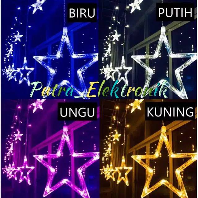 LAMPU DEKORASI TUMBLR BINTANG BESAR LAMPU LED