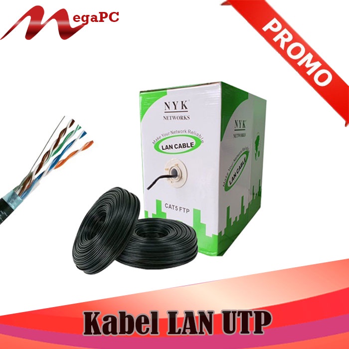 Kabel LAN Internet CAT 5E 1 Roll 305 meter - Indoor/Outdoor