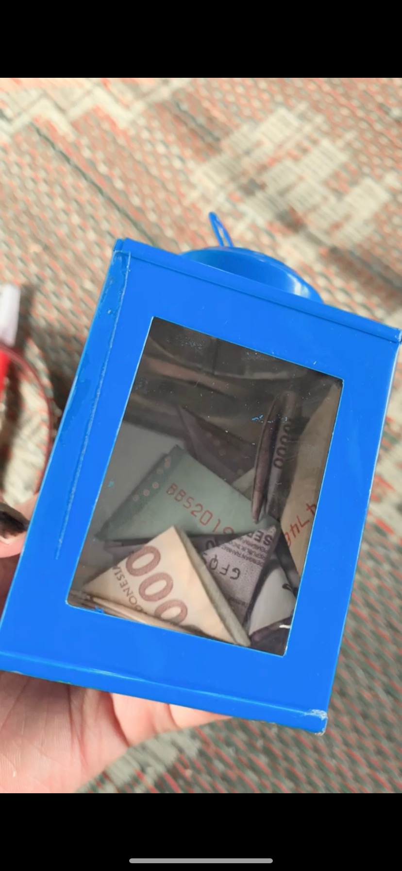 Kaleng Kerupuk Mini Ukuran 6 X 8 Cm