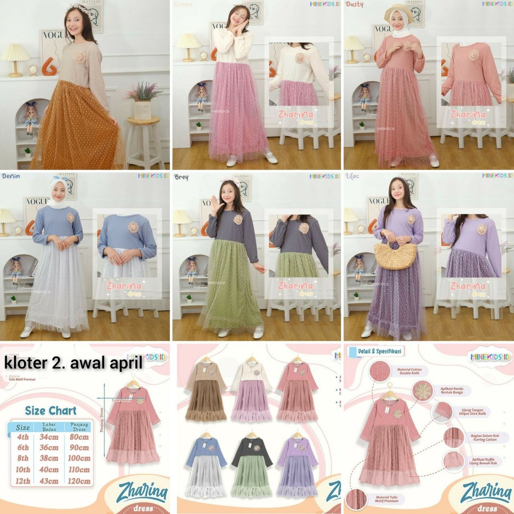 Zharina long dress batch 2 by minekids