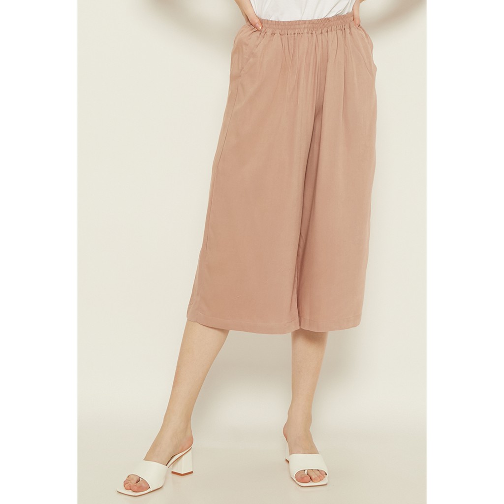 N&amp;A - JOURNAL 3/4 CULOTTES BLUSHY PINK - Pakaian Wanita - Celana Sehari-Hari