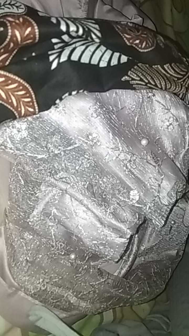 Maura Couple - Sania Ruffle Batik Couple Ori Ndoro Jowi Dnt Garansi