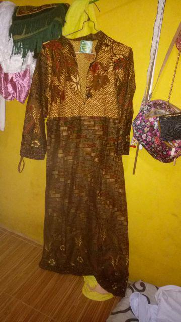 Gamis Batik Manggar, Padi,sekar,cantik,kubis,kipas,daun,kupu,nadine,gendis