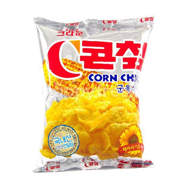 

Crown Corn Chips - Crown Makanan Ringan Rasa Jagung Bakar [70g]