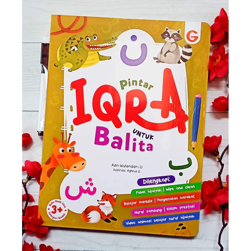 Jual Boardbook Pintar Iqra Untuk Balita Gema Insani / Buku Anak Belajar ...