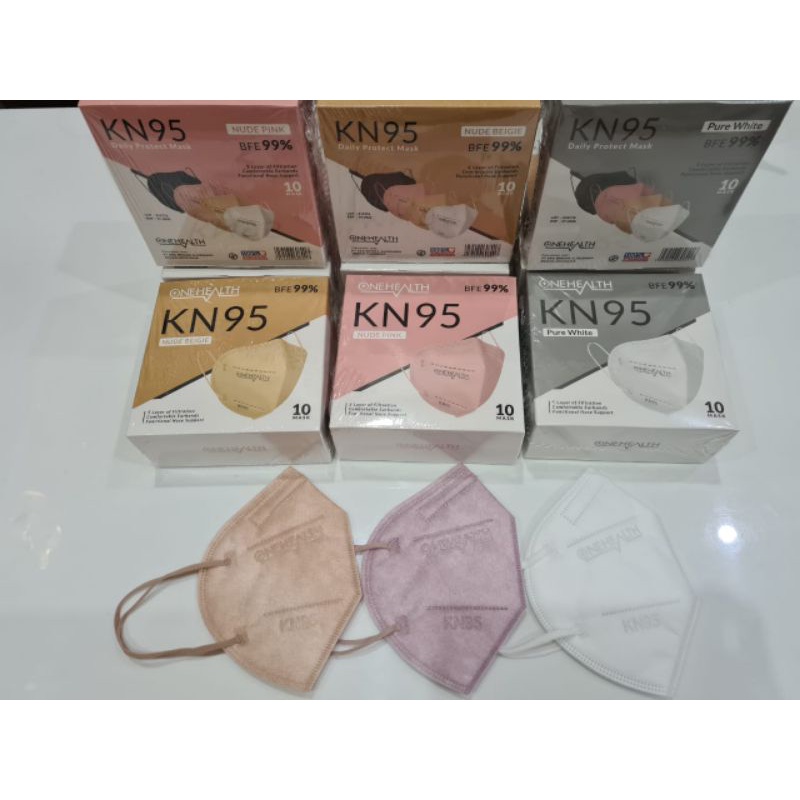 Masker KN95 One Health 5 Ply