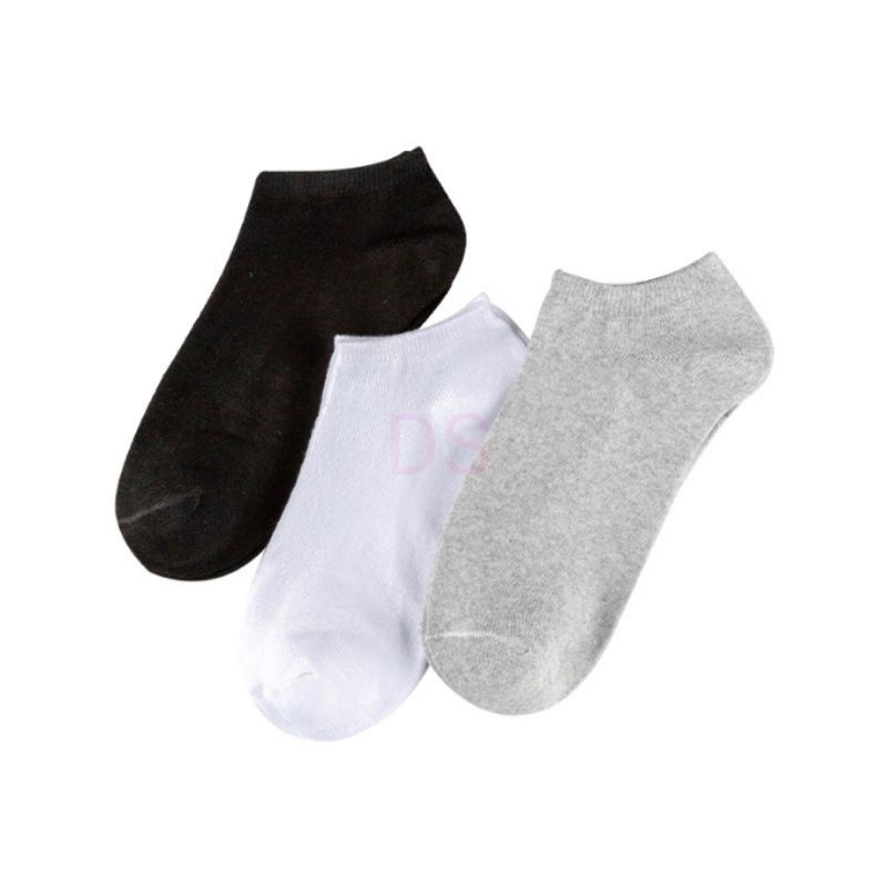 Kaos Kaki Ankle Cute KaosKaki Pendek Polos dan Motif Garis Semata Kaki Impor Murah kaoskaki korea DS-8