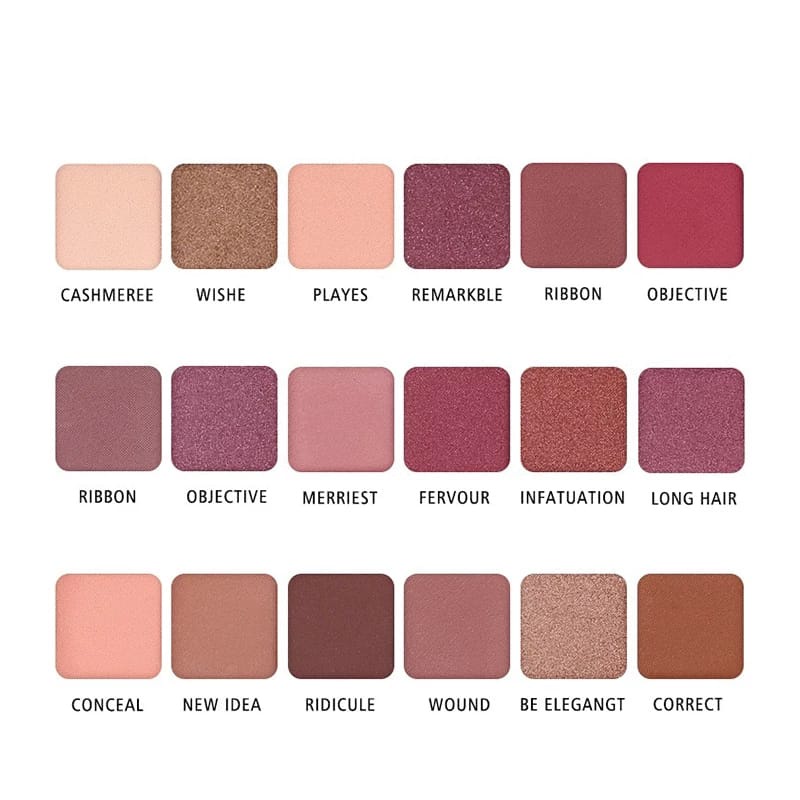 Lameila Eyeshadow 18 Warna Premium DJ 5037