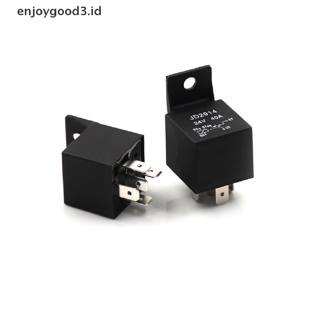 (Id) Relay 5-pin 40a Dc 12v / 24v Untuk Lampu Depan Mobil