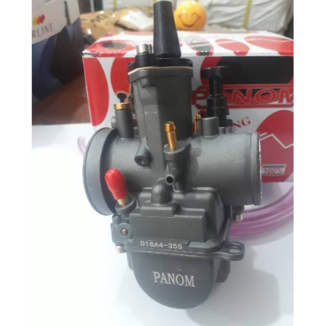 karburator pwk ukuran 28 / 32 / 34 pwk hitam black series kotak panom