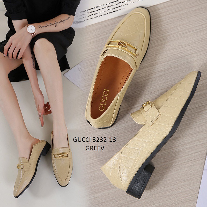 SEPATU WANITA LOAFERS SHOES KULIT 3232-13