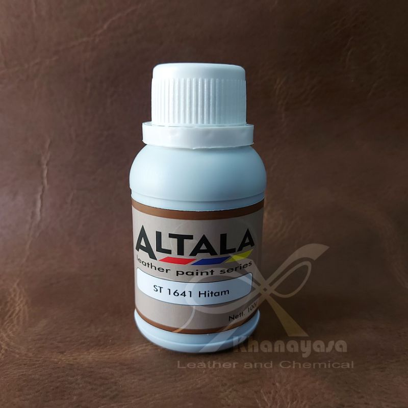 

Pewarna transparan kulit nabati atau leather Stain ST 1641 Hitam 100gr