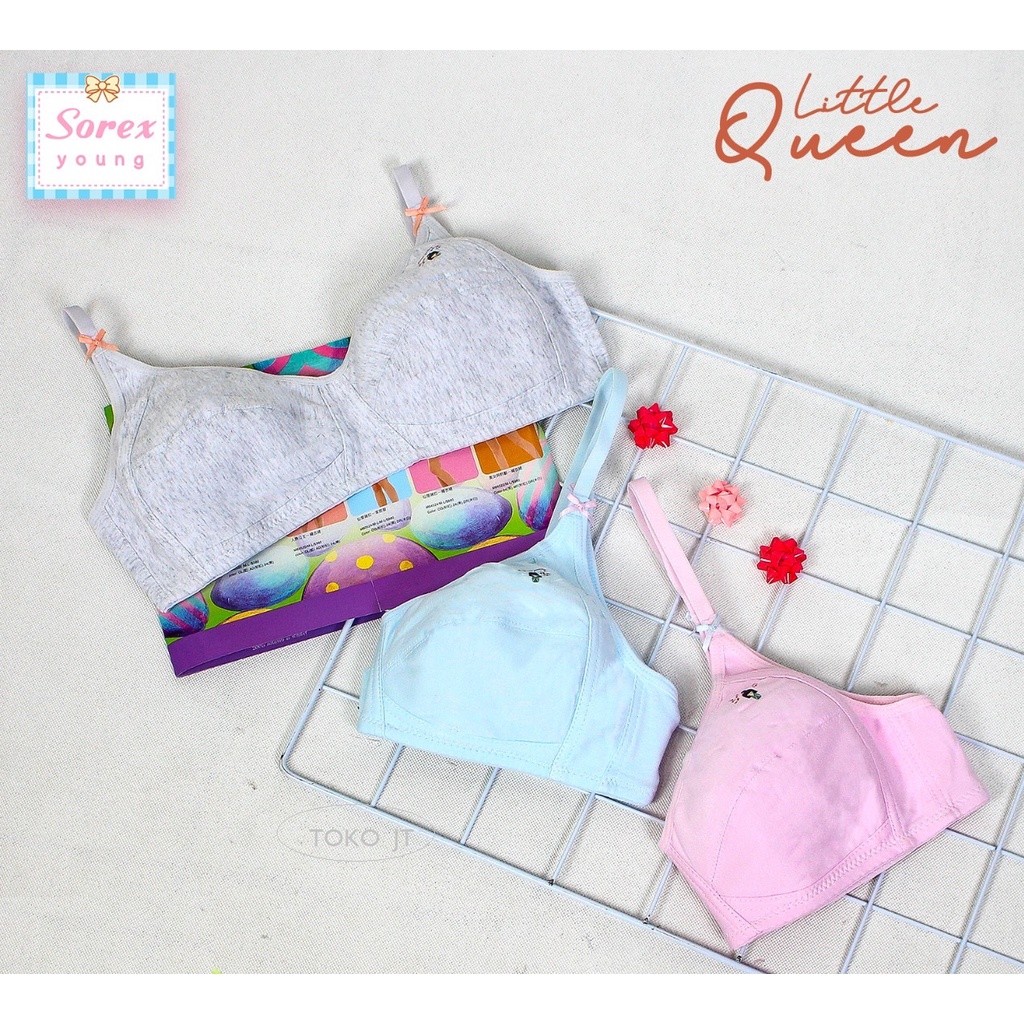 BH Bra Remaja Sorex Miniset ABG Step 3 Busa Tipis Tanpa Kawat 3311