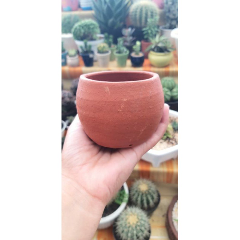 Pot Terracotta | Gerabah | Pot Mini | Pot Kaktus | Pot Teracota | Pot Terracota 8cm