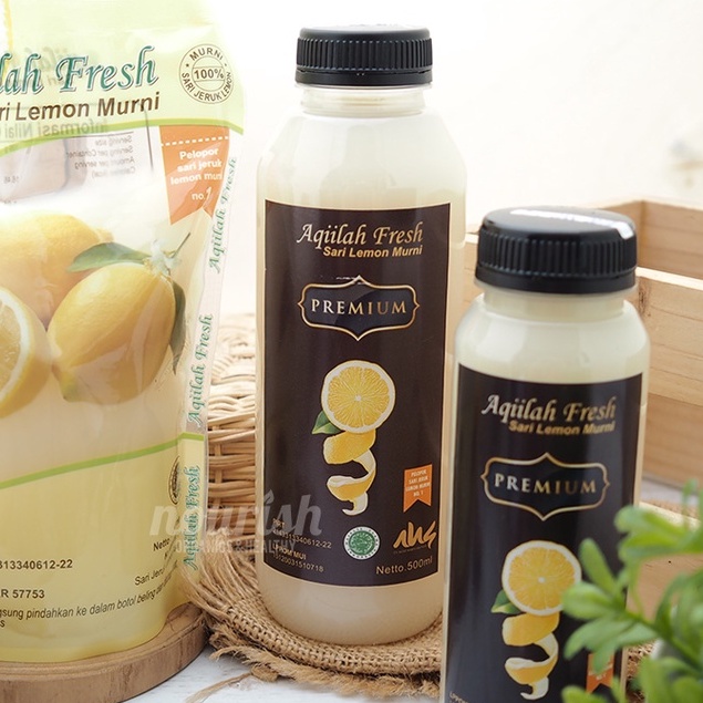 Aqiilah Fresh PREMIUM Sari Lemon Murni 250ml