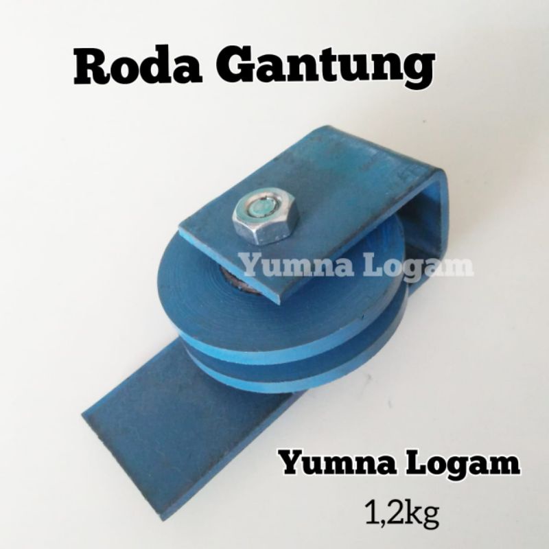 Roda gantung roda katrol pintu besi garasi