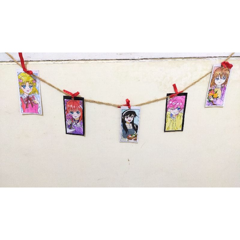 

DEKORASI HIASAN DINDING PHOTOCARD HOMEMADE ANIME