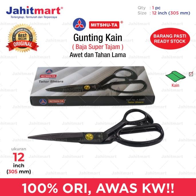 

[BISA COD] GUNTING "MITSHU-TA" TAILOR SHEARS 12
