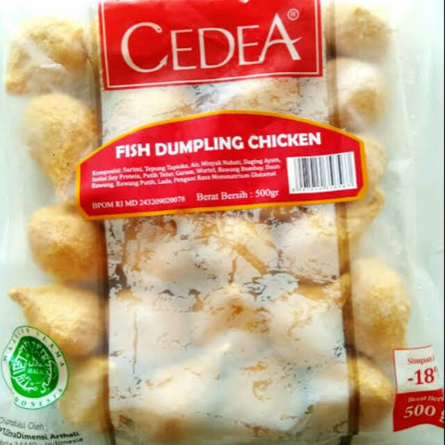 

cedea dumpling ayam 500 gr