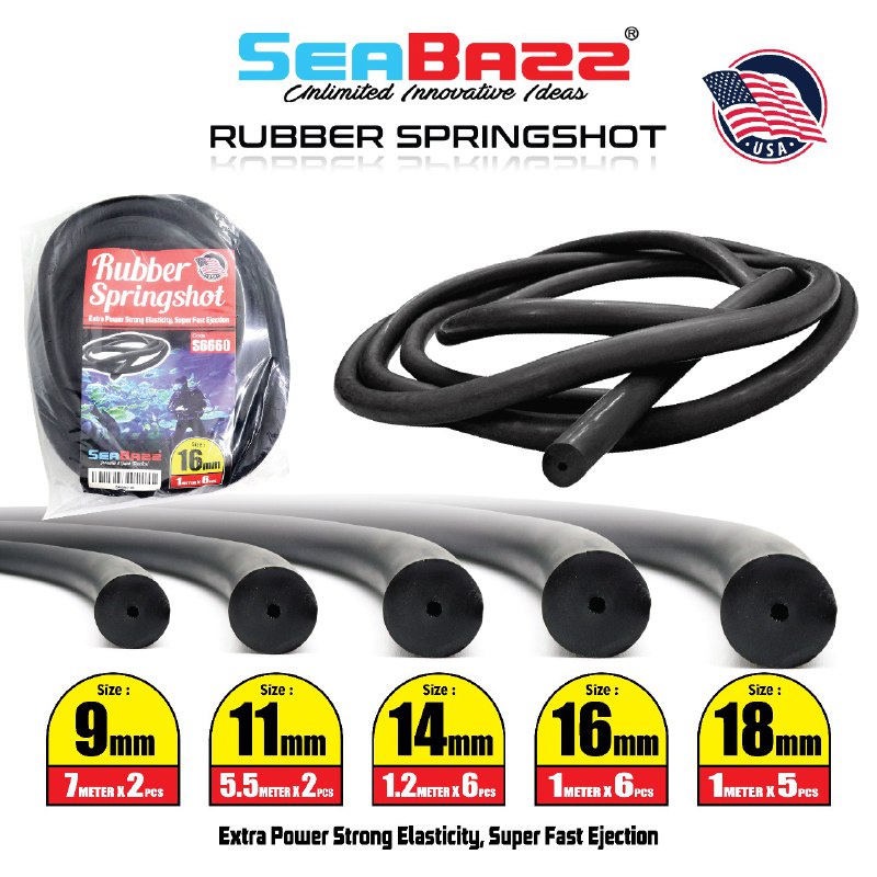 Rubber Springshot Sangat kuat - Karet rubber panah buat ikan