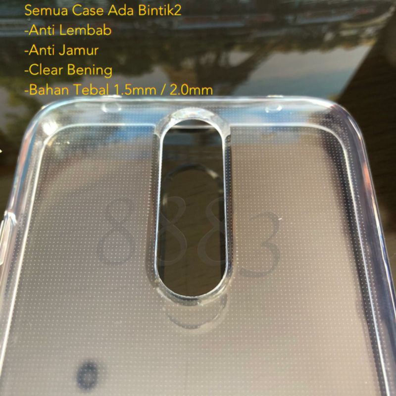 Silikon Jelly Soft Case Bening Infinix Hot 10 X682B Softcase